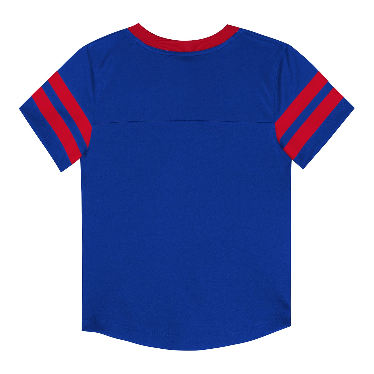 Buffalo Bills Toddler Primary Logo Jersey Set In Blue & Red - Back View