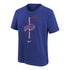 Youth Nike Icon Bills T-Shirt In Blue - Front View