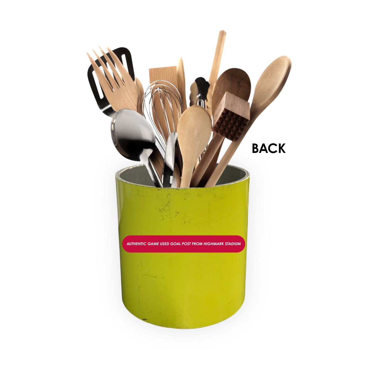 Buffalo Bills Highmark Stadium Season Ticket Member Authentic 8 Inch Goalpost Utensil Holder (Pre-Order)