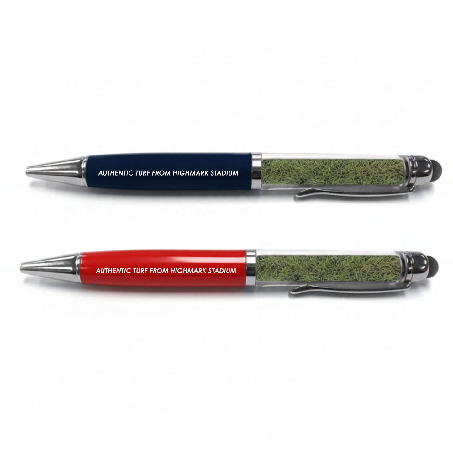 Buffalo Bills Highmark Stadium Season Ticket Member Authentic Turf 2-Pack Pen Set (Pre-Order)