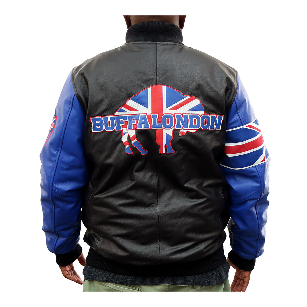 GIII Starter Buffalo Bills London Mafia Exclusive Varsity Jacket