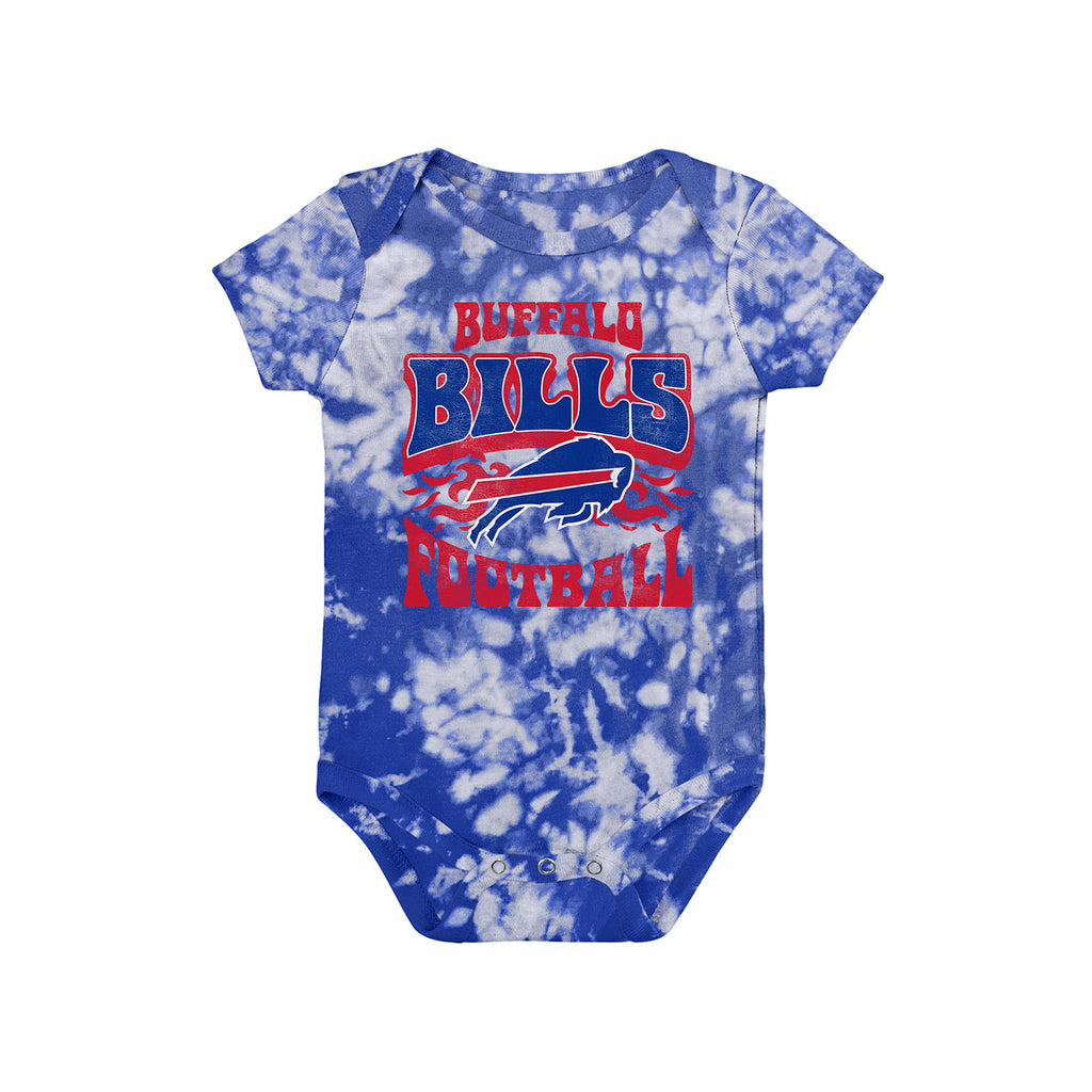 Infant Rocker Tie-Dye Onesie Buffalo Bills