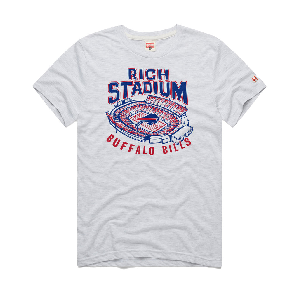 Buffalo Bills Josh Allen Signature T-Shirt from Homage. | Officially Licensed Vintage NFL Apparel from Homage Pro Shop.