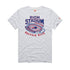 Homage Bills Rich Stadium T-Shirt In Grey - Front View