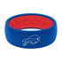 Bills Silicone Ring in Blue - Front View