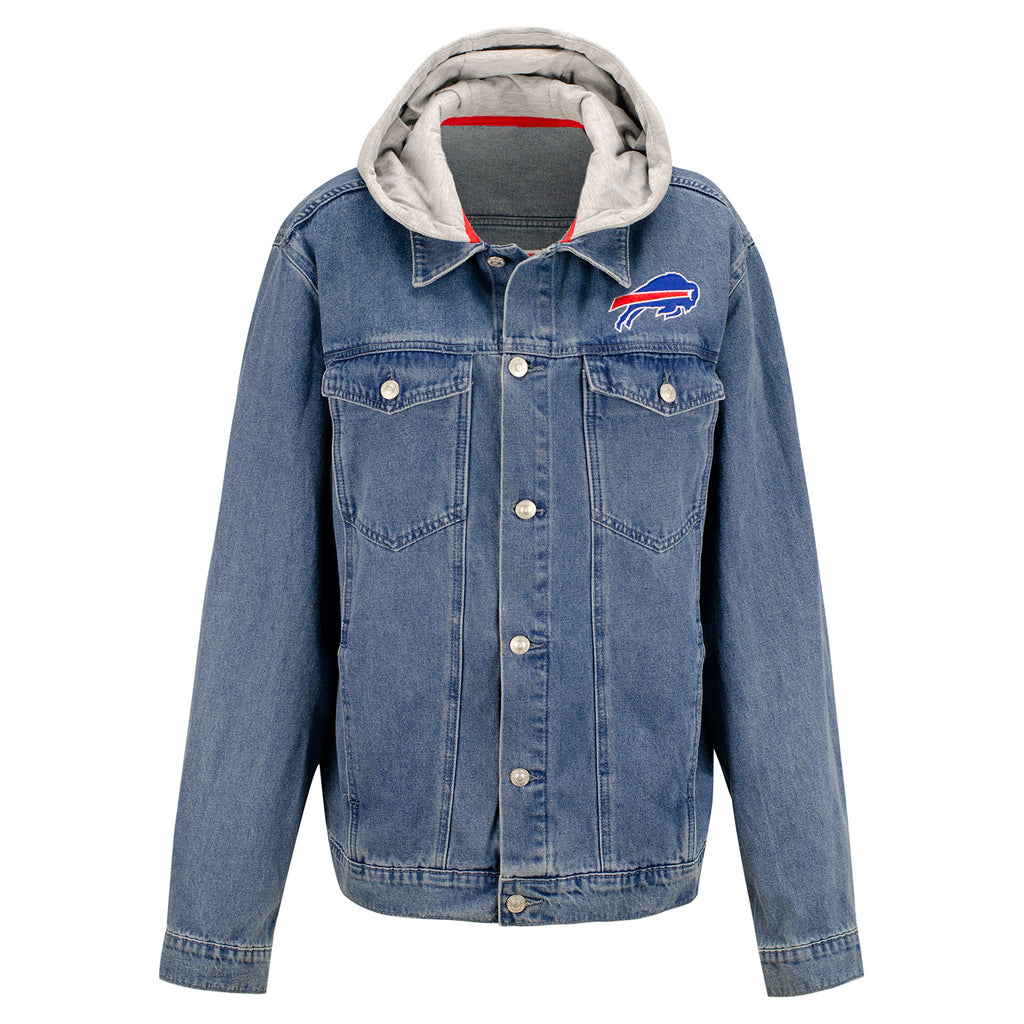 Buffalo Bills jean jacket  Jackets, Denim jacket, Levi's jeans