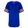 Ladies Nike Game Home Personalized Jersey in Blue - Back View