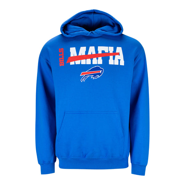 Starter Bills Mafia Sweatshirt In Blue - Front View