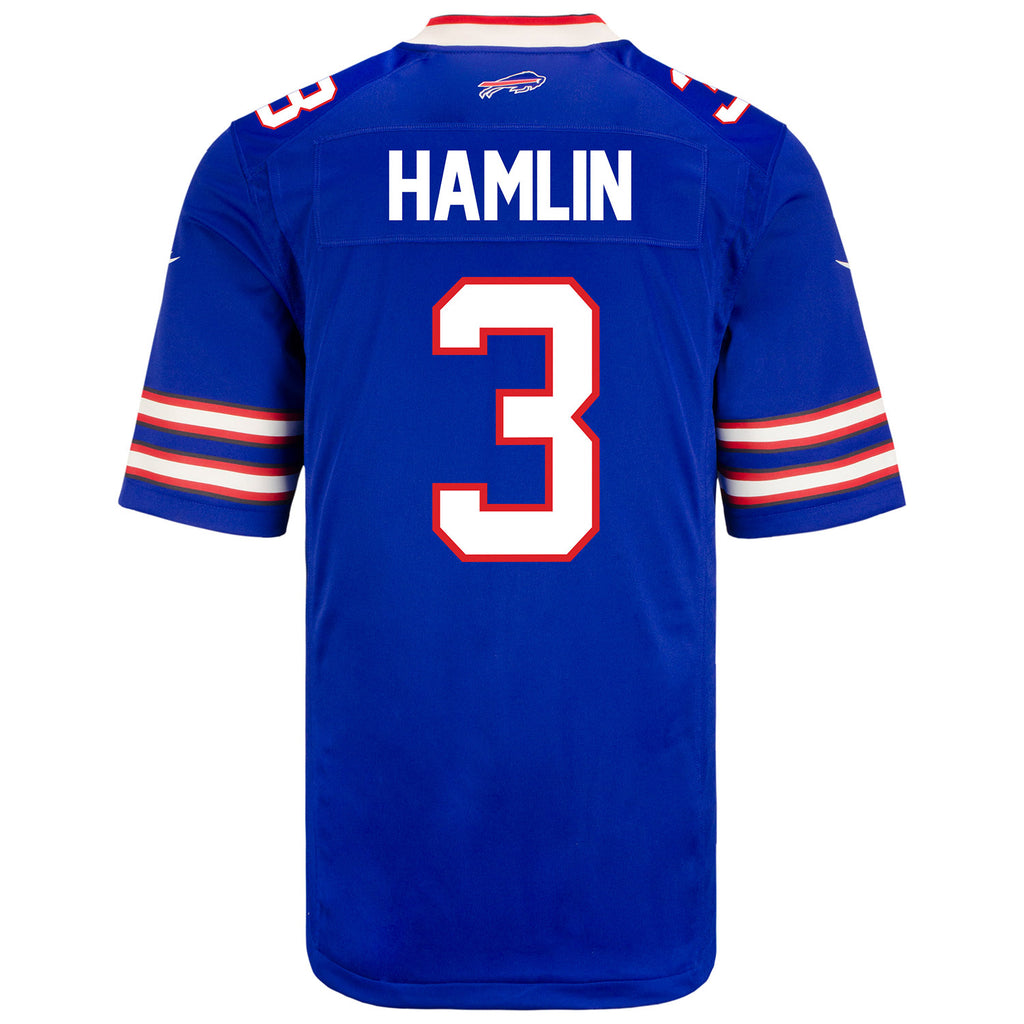 Nike Men's Buffalo Bills Damar Hamlin #3 Royal Game Jersey