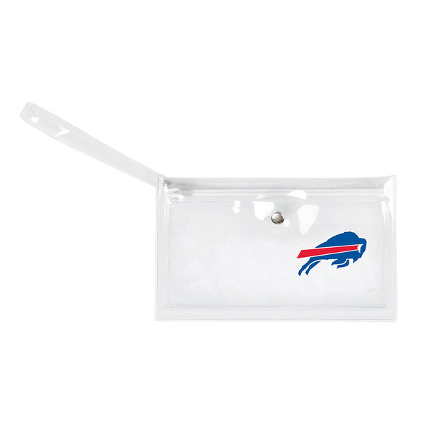 Bills Clear Wristlet - Front View
