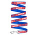 Bills Pet Leash in Blue and Red - Front View