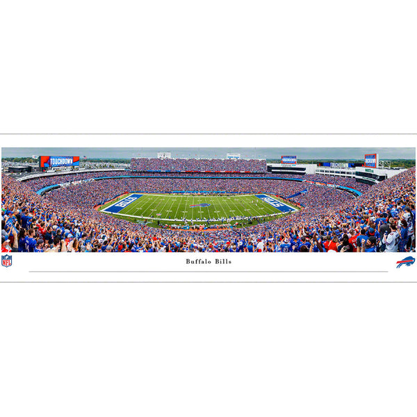 Bills Game Unframed Panorama Poster - Front View
