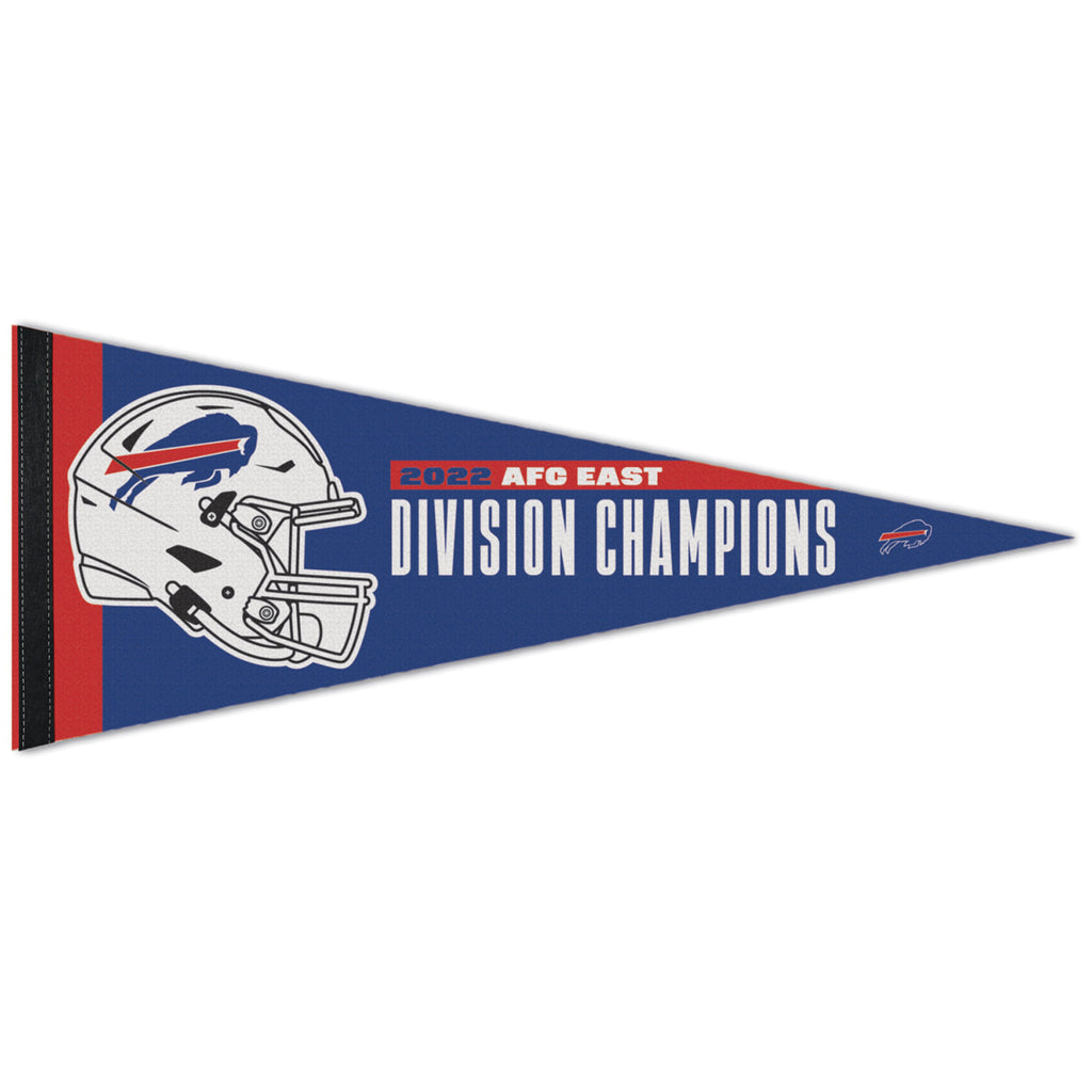 NFL Buffalo Bills 2020 2021 & 2022 AFC East Champs Team Logo Football  Pennants