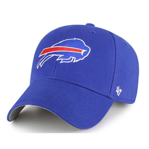 Bills' 47 Brand Toddler MVP Hat In Blue - Angled Left Side View
