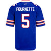 Nike Game Home Leonard Fournette Jersey In Blue - Back View