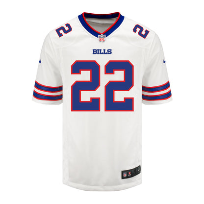 Nike Game Away Ray Davis Jersey In White - Front View