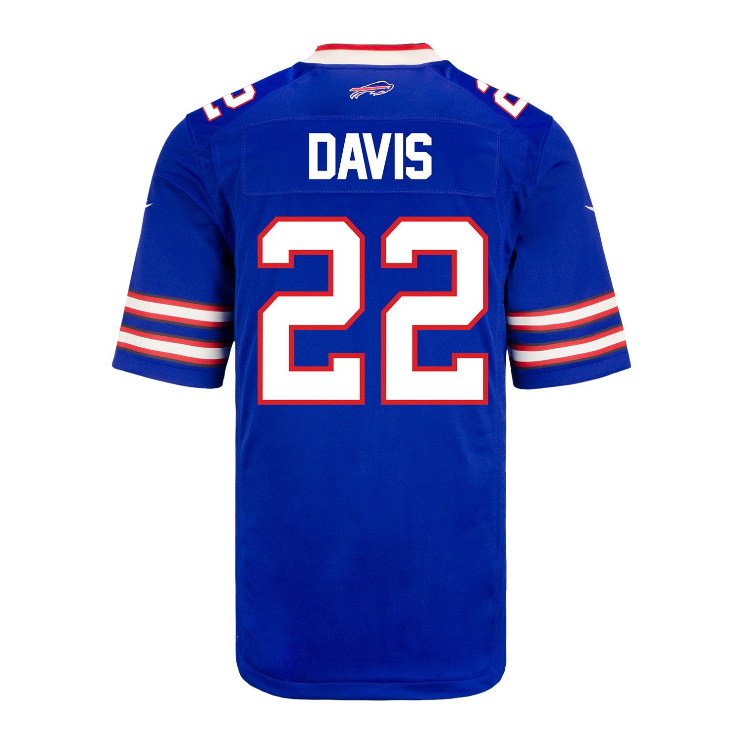 Nike Game Home Ray Davis Jersey In Blue - Back View