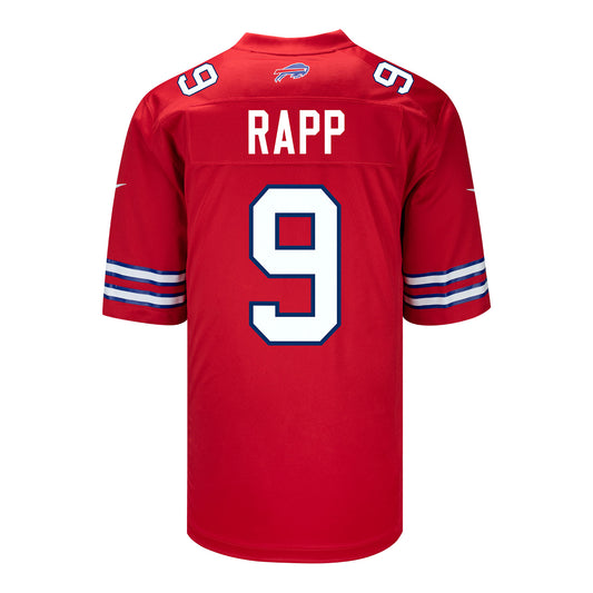 Nike Game Red Alternate Taylor Rapp Jersey - Back View