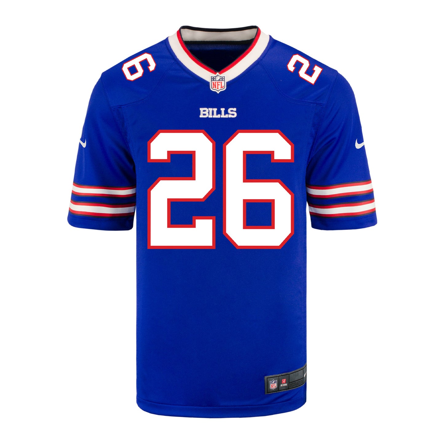 Nike Game Home Ty Johnson Jersey In Blue - Front View