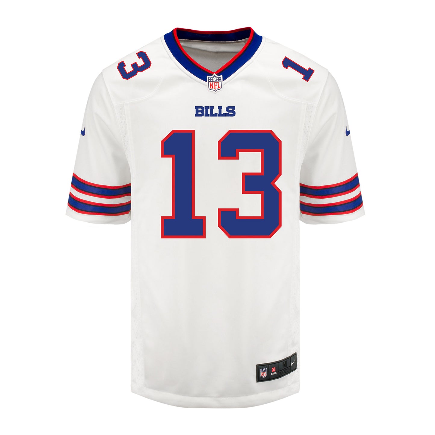 Nike Game Away Mack Hollins Jersey In White - Front View