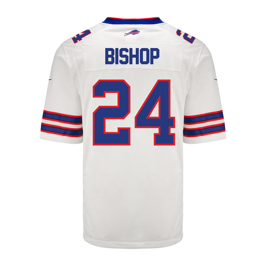 Nike Game Away Cole Bishop Jersey In White - Back View