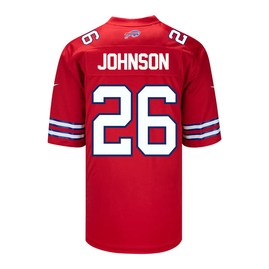 Nike Game Red Alternate Ty Johnson Jersey