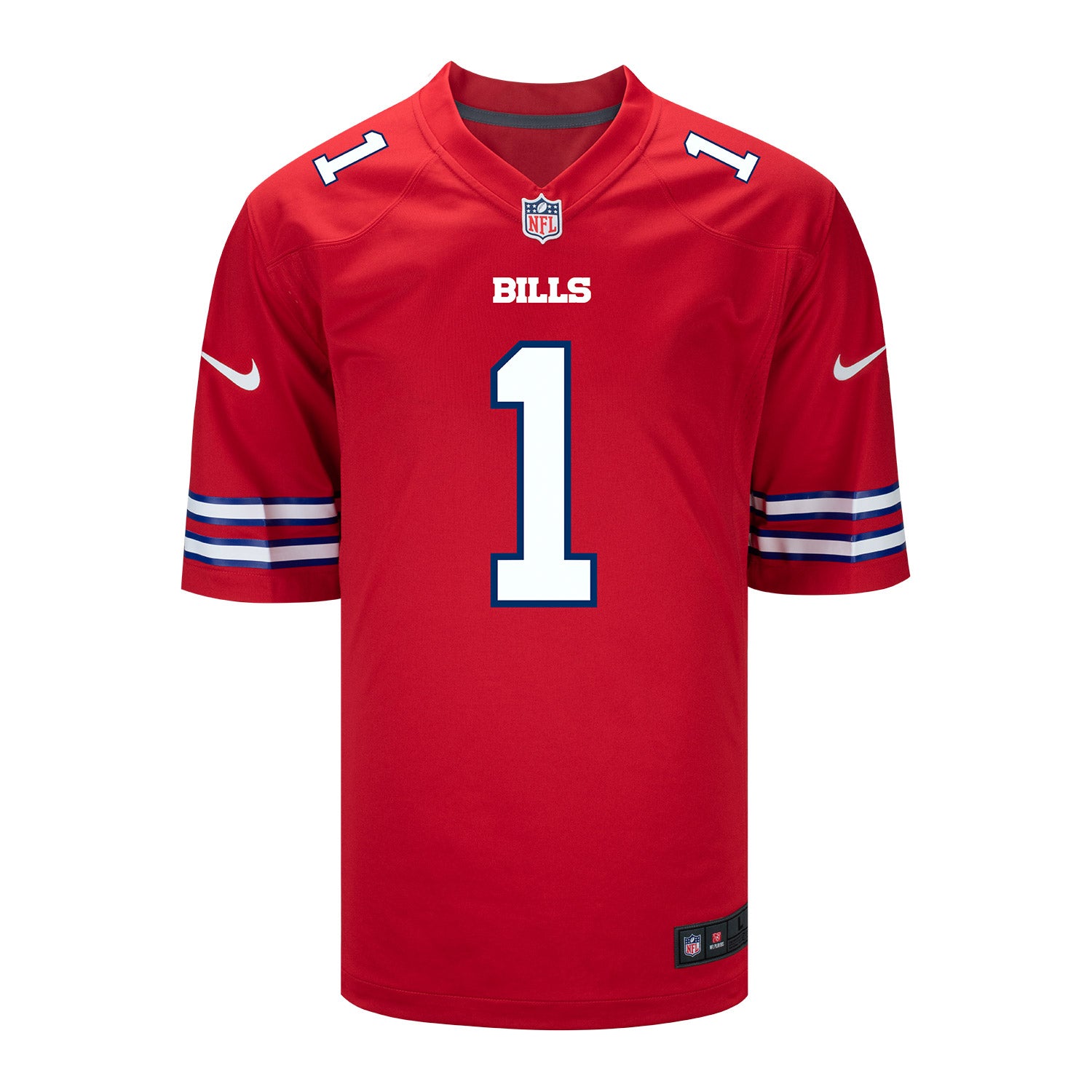 Nike Game Red Alternate Curtis Samuel Jersey - Front View