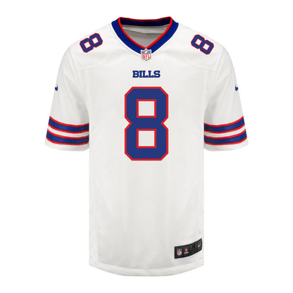 Nike Game Away Terrel Bernard Jersey  In White - Front View