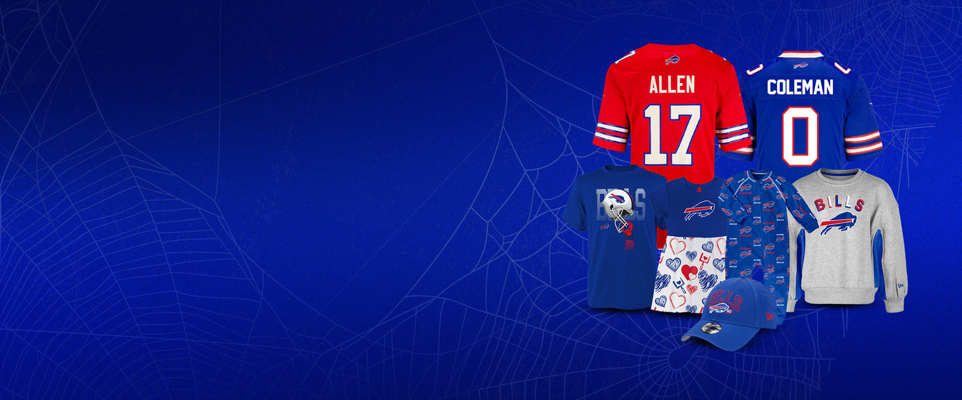 <p>Whether your kid wants to dress up as their favorite player or a member of Bills Mafia, we've got you covered!</p>