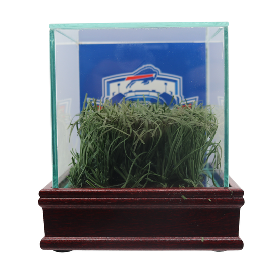Buffalo Bills Highmark Stadium Season Ticket Member Authentic Piece of Turf w/Case (Pre-Order)
