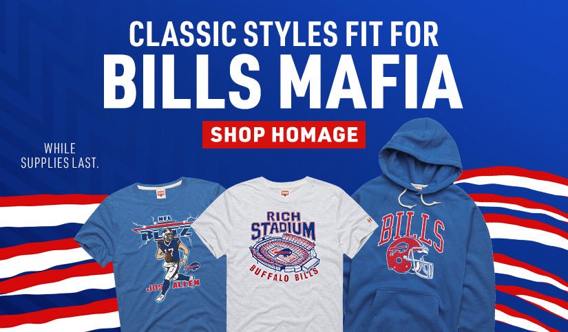 Classic Styles Fit For Bills Mafia SHOP HOMAGE WHILE SUPPLIES LAST.