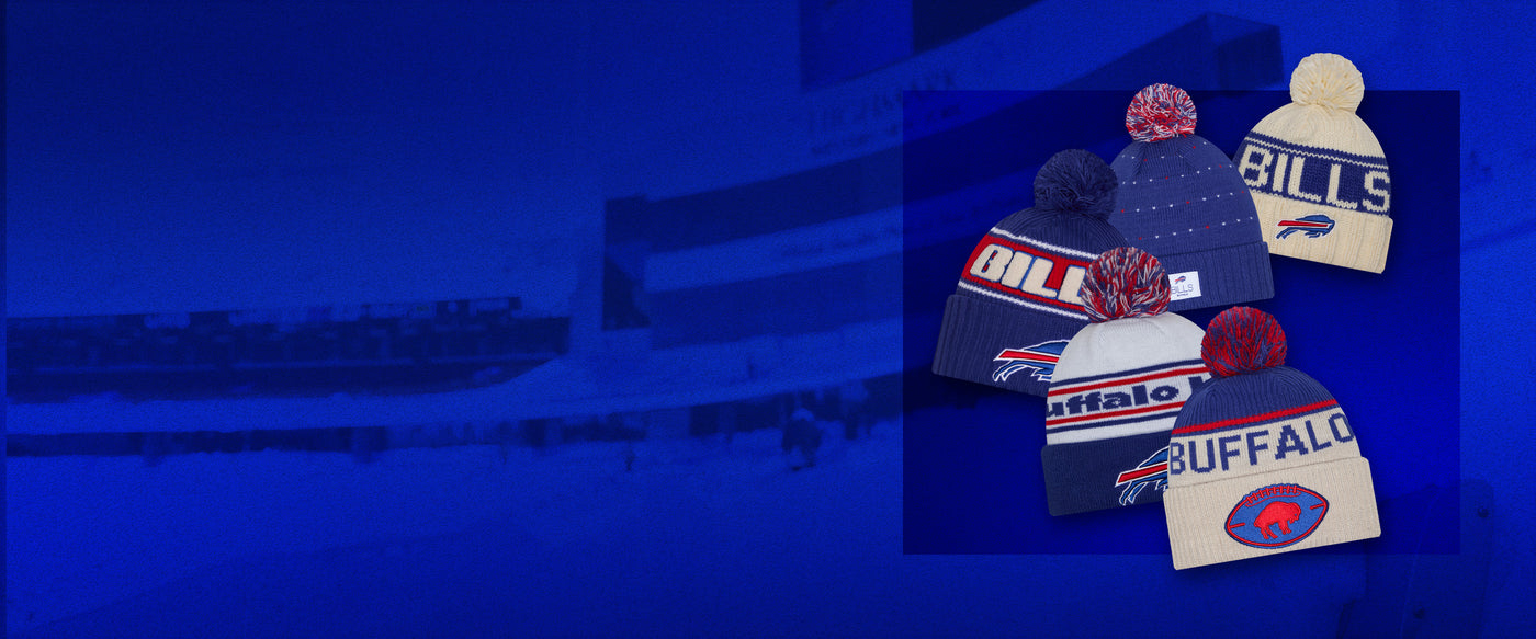 <p>Get ready for game day with cozy, official Bills knit hats. Whether you're cheering from the stands or staying warm on the go, show your team pride all season long. Find your perfect hat today!</p>