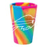 Bills 1.5 Oz. Silicone Shot Glass In Rainbow Colors - Front View