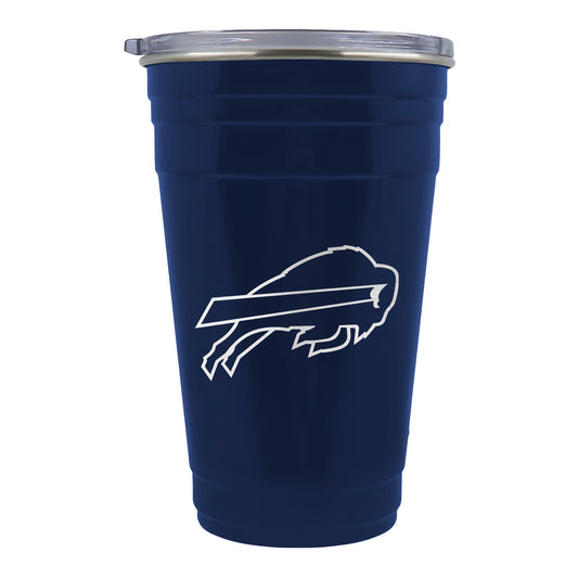 Buffalo Bills Great American Tailgate Tumbler In Blue - Front View