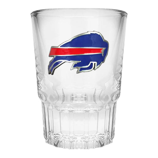 Buffalo Bills 2 oz Prism Shot Glass - Front View