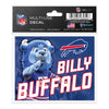 Billy Buffalo 3.75" x 4.25" Decal