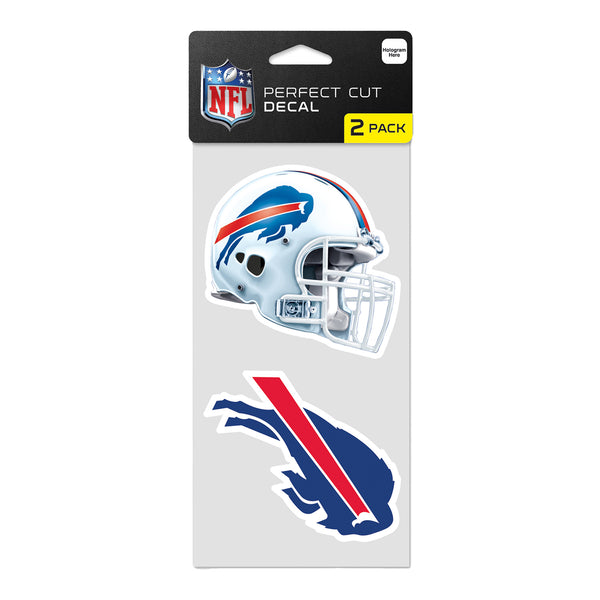Bills 2-Pack Helmet Decal Set In Blue & White