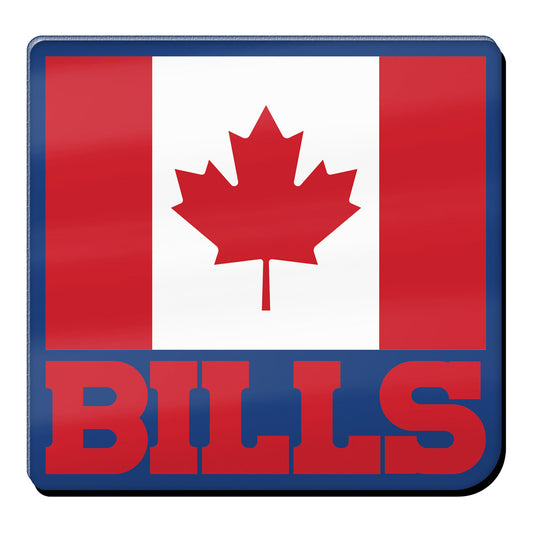 Buffalo Bills Canada Hatpin In Blue & red - Front View