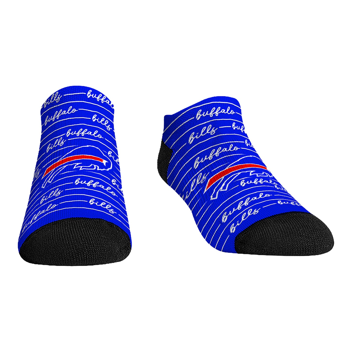 Buffalo Bills Signature Lines Sock In Blue - Front View