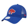 Bills New Era Sparkle Ladies 9FORTY Hat In Blue - Front Left Side View