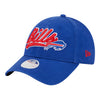 Bills New Era Cheer Ladies 9FORTY Hat In Blue - Front Left View