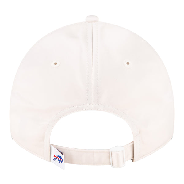Ladies Bills New Era 9TWENTY Billieve Adjustable Hat In White - Back View