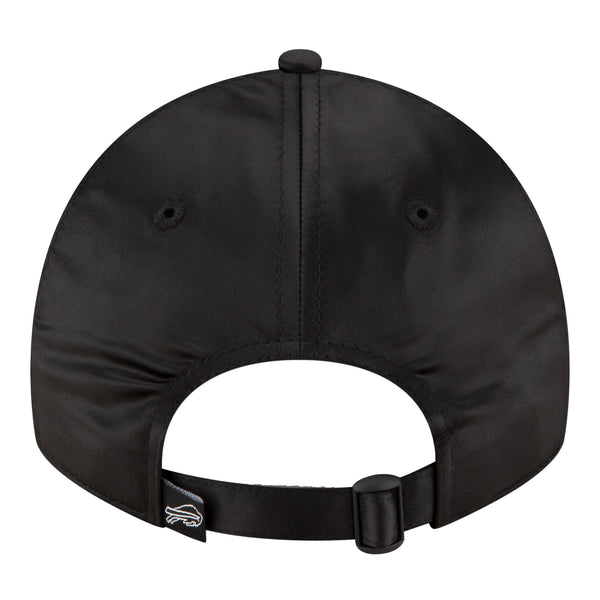 Ladies Bills New Era 9TWENTY Billieve Adjustable Hat In Black - Back View