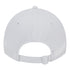 Ladies Bills New Era 9TWENTY Active Wordmark Adjustable Hat In White - Back View