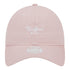 Ladies Bills New Era 9TWENTY Script Adjustable Hat In Pink - Front View