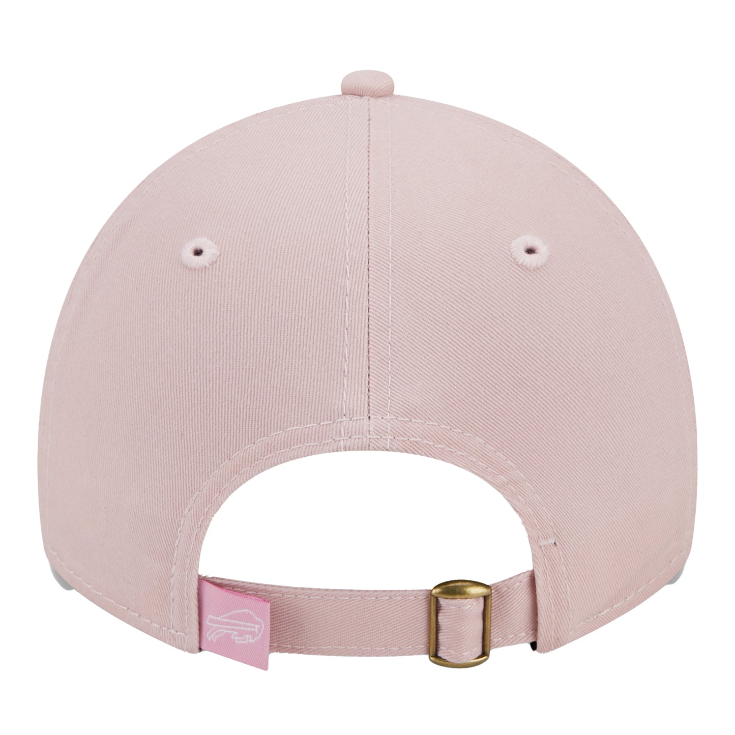 Ladies Bills New Era 9TWENTY Script Adjustable Hat In Pink - Back View