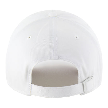 Ladies '47 Brand Bills Foundational Clean Up Hat - Blue In Blue & White - Back View