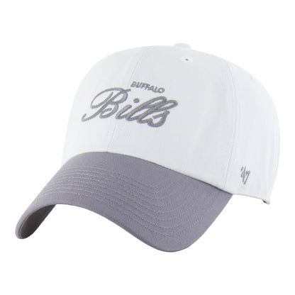 Ladies '47 Brand Bills Foundational Clean Up Hat - Grey - Angled Left Side View