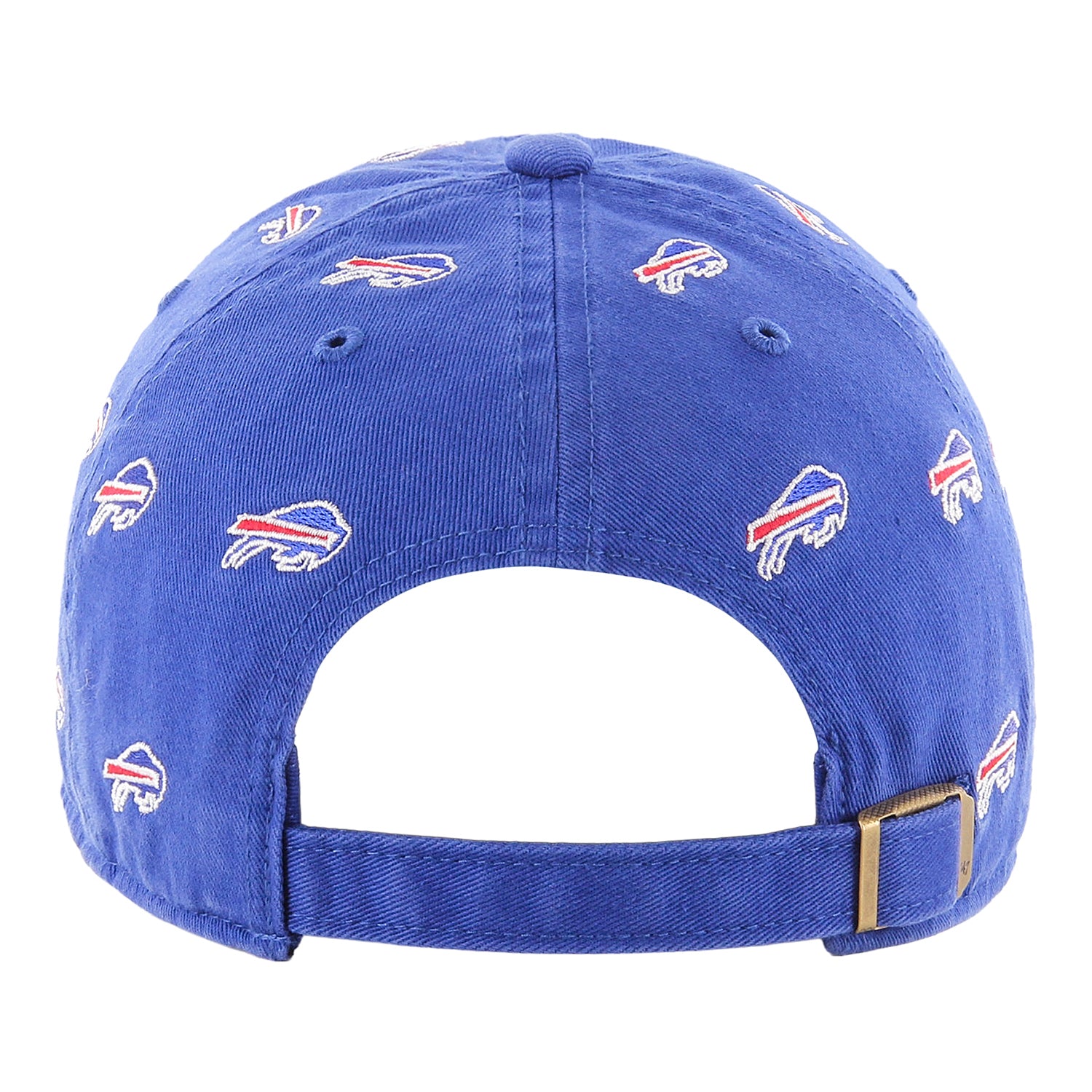 Ladies Buffalo Bills '47 Brand Confetti Clean Up Hat In Blue - Back View