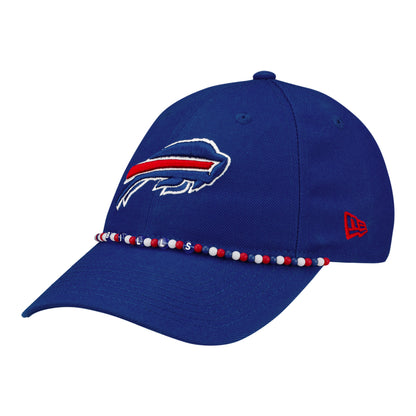 Ladies Buffalo Bills 9TWENTY Rope Hat In Blue - Front Left View